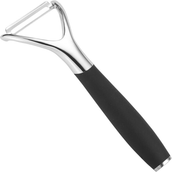 Stainless Steel Y-Shaped Vegetable Peeler, Fruit Peeler with Ergonomic Handle