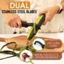Premium Swivel Vegetable Peeler, Soft Grip Handle and Ultra Sharp Stainless Steel Blades - Perfect Kitchen Peeler For Veggie, Fruit, Potato, Carrot, Apple - Pink Lemonade (Black)