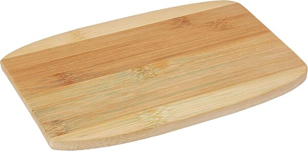 Mini Bamboo Cutting Board, 6 Inches by 9 Inches (Pack of 1), Easy To Store Multi-Purpose Bamboo Cutting Board For Meats, Vegetables, Food Preperation